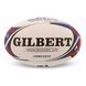 М'яч для регбі дитячий MINI GILBERT R-6584-7 розмір 1 білий-чорний-червоний