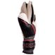Перчатки вратарские с защитными вставками на пальцы бело-черные FB-883, 10