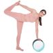 Колесо для йоги и фитнеса Fit Wheel Yoga 33х14см FI-2429, Черно-мятный