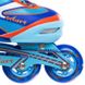 Роликовые коньки раздвижные CANDY синие Z-5104, 35-38