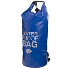 Водонепроницаемый гермомешок Zelart Waterproof Bag TY-6878-10 цвет синий