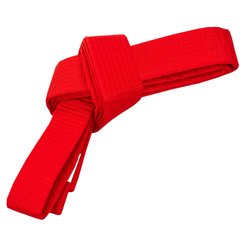 Пояс для кимоно Champion красный CO-4077, 280 см