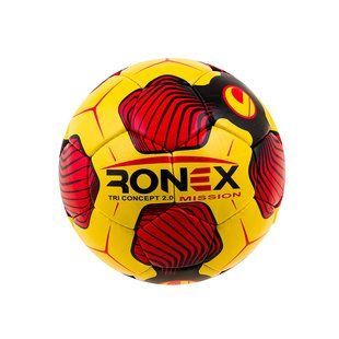Мяч футбольный DXN Ronex (UHL), красно/желтый RX-UHL/25