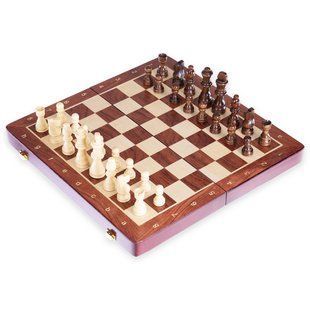 Шахматы настольная игра деревянные ZOOCEN X3118 размер 35x35 см