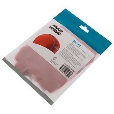 Шапочка для плавания текстильная MadWave Textile cap ERGOFIT M052701 цвет черный