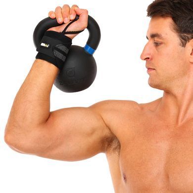 Бинты кистевые для жима STRENGTH WRIST WRAPS MUTE MT-9188-3 цвет оранжевый