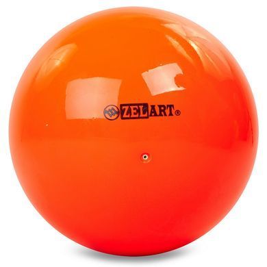 Мяч для художественной гимнастики Zelart RG200 цвет розовый