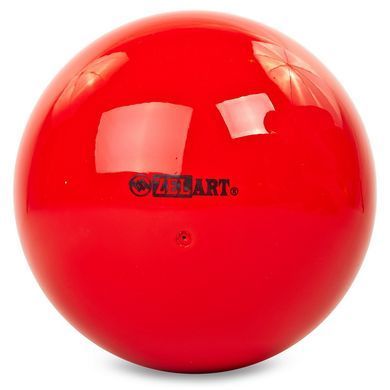 Мяч для художественной гимнастики Zelart RG200 цвет розовый