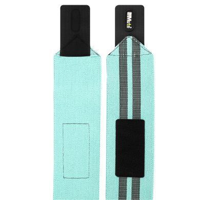 Бинты кистевые для жима STRENGTH WRIST WRAPS MUTE MT-9188-3 цвет оранжевый