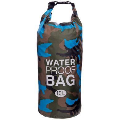 Водонепроникний гермомішок Zelart Waterproof Bag TY-6878-10 колір камуфляж помаранчевий