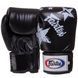 Боксерські рукавиці шкіряні FAIRTEX BGV1N розмір 12 унції колір чорний