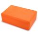 Кирпич для йоги йога-блок (23х15,5х8 см) SP-Planeta FI-5951, Оранжевый