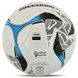 М'яч футбольний професійний SOCCERMAX FB-4210 колір білий-синій