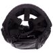 Шлем для бокса с полной защитой черный PU Zelart BO-3954