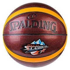 Мяч баскетбольный Spalding №7 PU неон SlumDunk SPL5607/11