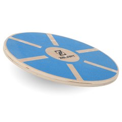 Диск балансировочный балансборд деревянный WOOD BALANCE BOARD Zelart FI-9666 39x7,5см синий