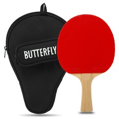 Набор для настольного тенниса BUTTERFLY FREE YOUR LIFESTYLE 85210 1 ракетка 2 мяча чехол