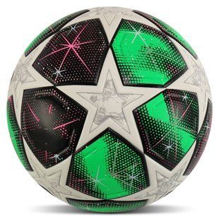 М'яч футбольний STARS Zelart FB-00002 колір зелений