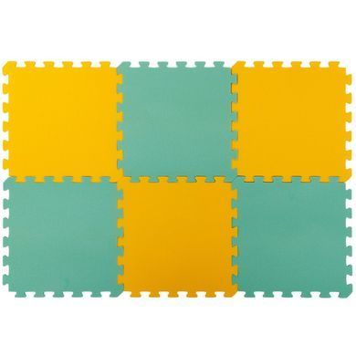 Килимок пазл дитячий ігровий розвиваючий Zelart C-8782 6деталей 50x50x1cм кольори в асортименті