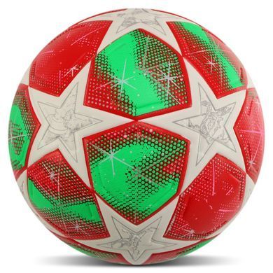 М'яч футбольний STARS Zelart FB-00002 колір зелений