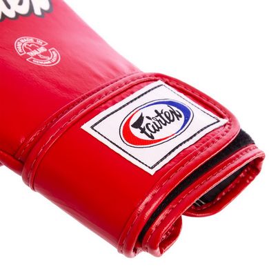 Снарядные перчатки кожаные FAIRTEX TGT7 размер M цвет красный