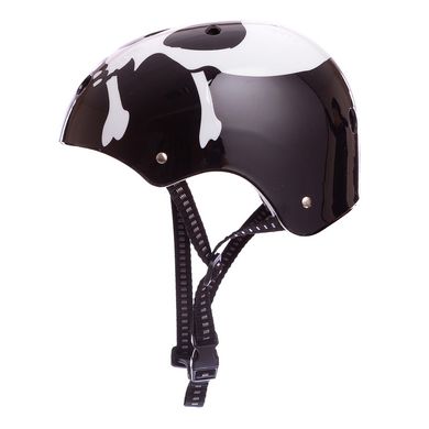 Шлем для ВМХ, Skating и экстремального спорта SKULL (L-56-58) SK-5616-015, Черный