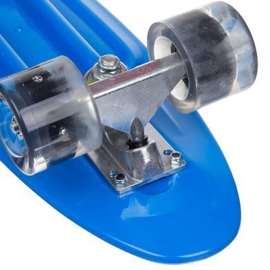 Пенні борд Penny Board круїзер пластиковий з колесами які світяться FISH SK-881-10 синій