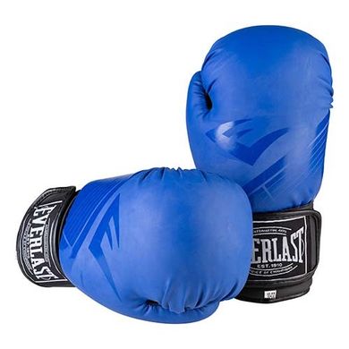 Перчатки для бокса EVERLAST DX матовые синие 10 унций EV3597/10B