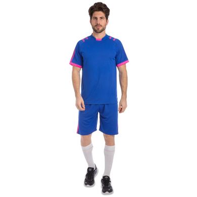 Форма футбольная (футболка, шорты) SP-Sport Chic синяя CO-1608 (OF), рост 160-165