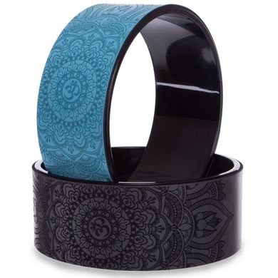 Колесо-кольцо для йоги Fit Wheel Yoga 33х14см FI-2432, Черный