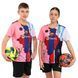 Форма футбольна дитяча MESSI 10 Zelart CO-7367 розмір 20, зріст 125-130 колір рожевий-чорний