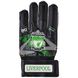 Вратарские перчатки (футбольные) с защитой пальцев Latex Foam INTER LIVERPOOL зеленые GGLF-LV, 8