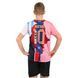Форма футбольна дитяча MESSI 10 Zelart CO-7367 розмір 20, зріст 125-130 колір рожевий-чорний