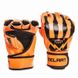 Перчатки для единоборств MMA PU ZELART оранжево-черные BO-1395, L