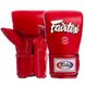 Снарядные перчатки кожаные FAIRTEX TGT7 размер M цвет красный