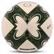 М'яч футбольний HYBRID SOCCER STAR TO-TOWN FB-4491 колір білий-зелений
