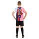 Форма футбольна дитяча MESSI 10 Zelart CO-7367 розмір 20, зріст 125-130 колір рожевий-чорний