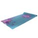 Коврик Yoga mat каучуковый двухслойный 3мм Record FI-5662-53, Зелений