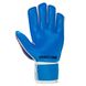 Перчатки вратарские с защитными вставками на пальцы FDSPORT бело-синие FB-915, 10