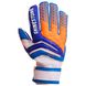 Перчатки вратарские с защитными вставками на пальцы FDSPORT бело-синие FB-915, 10