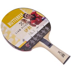 Ракетка для настольного тенниса (1 шт) BUTTERFLY LIAM PITCHFORD LPX1 85080