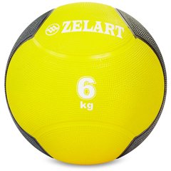 Мяч медицинский медбол 6 кг d-24 см Zelart Medicine Ball FI-5121-6