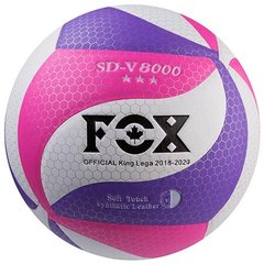 Волейбольный мяч FOXSDV8000 сиреневый VB/FX-4
