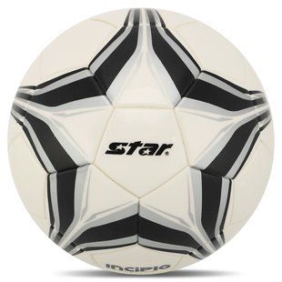 М'яч футбольний STAR INCIPIO SB6404C колір білий-сірий