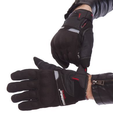 Моторукавиці короткі для міста із захистом MADBIKE MAD-14 розмір L