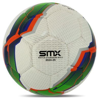 М'яч футбольний SOCCERMAX FIFA FB-7995 колір білий-синій
