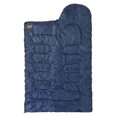 Спальник одеяло GreenCamp 450гр/м2 (230*75 см) GRC1009-B, Синий