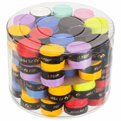 Обмотка на ручку ракетки для бадминтона Grip SPOINT I LOVE SPORT BD-4573 I LOVE SPORT 60шт цвета в ассортименте
