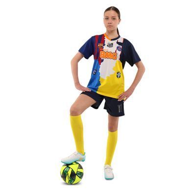 Форма футбольная детская NEYMAR 11 Zelart CO-7368 размер 20, рост 125-130 цвет темно-синий