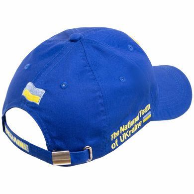 Кепка бейсболка Zelart Украина CO-1929 56-58 синий-желтый